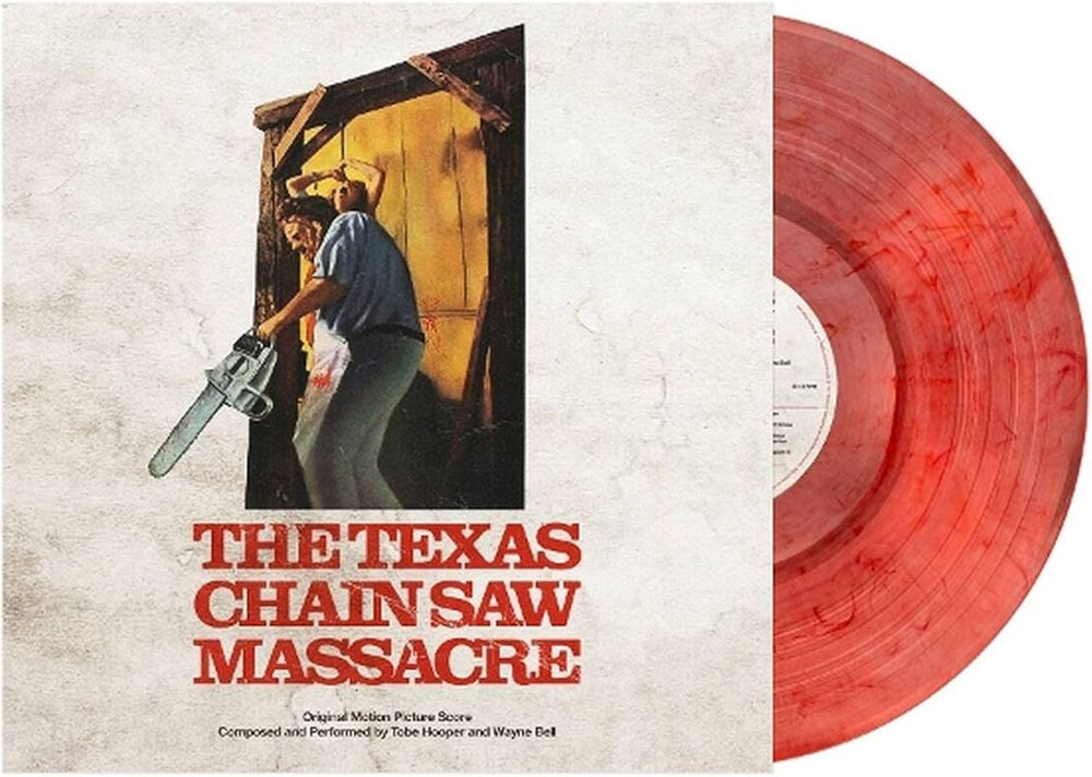 The Texas Chain Saw Massacre - Blood Stained Colored Vinyl