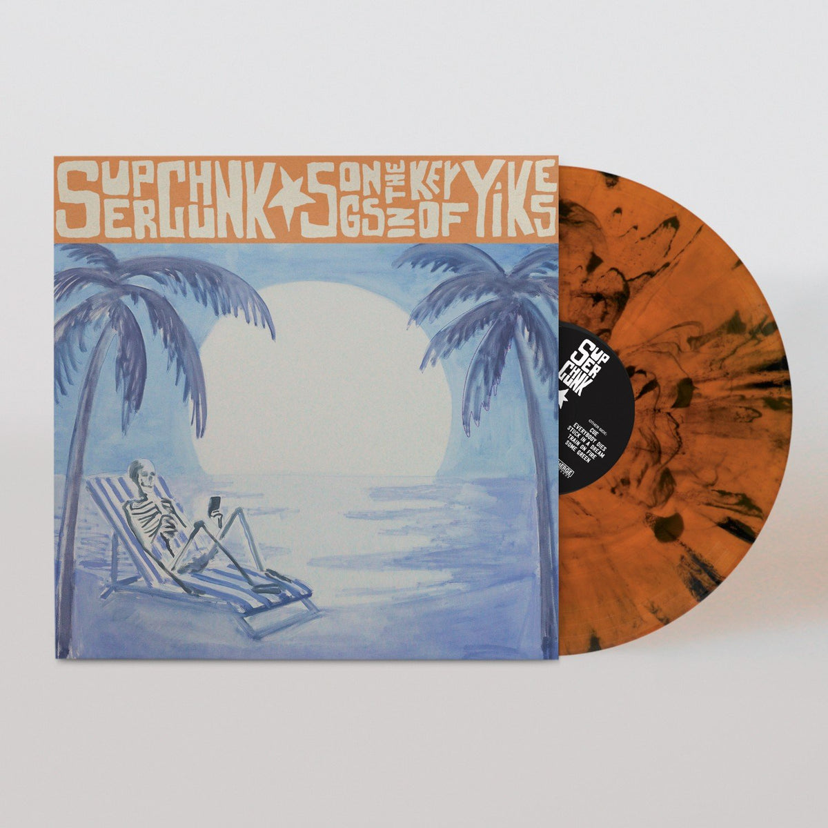 SONGS IN THE KEY OF YIKES - Orange & Black Vinyl