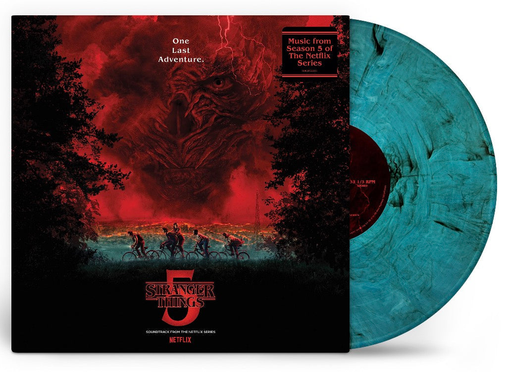 STRANGER THINGS SEASON 5 OST (MARBLE SEA BLUE VINYL LP) - MARBLE SEA BLUE VINYL LP