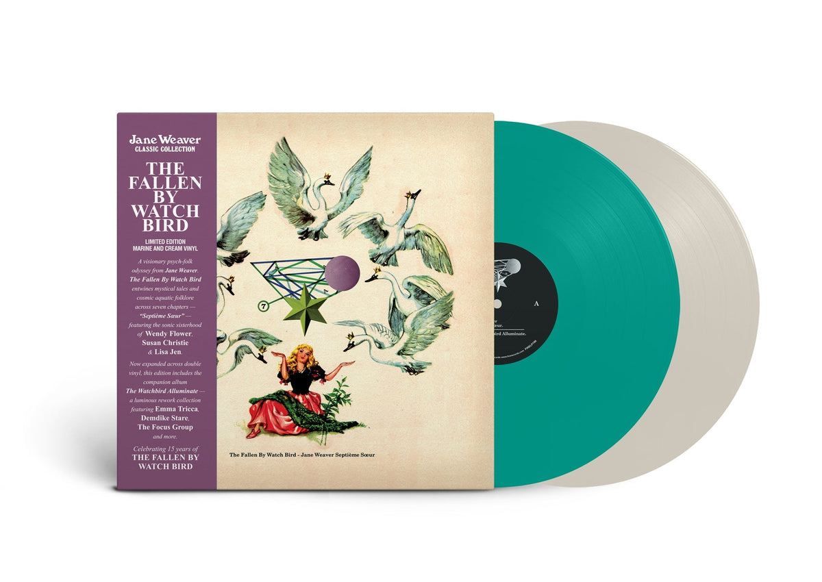 THE FALLEN BY WATCH BIRD (EXPANDED EDITION) - Green/White Vinyl