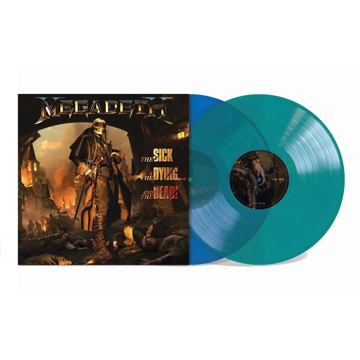 THE SICK, THE DYING...AND THE DEAD! (BLUE/GREEN VINYL 2LP NAD25) - BLUE/GREEN VINYL 2LP NAD25